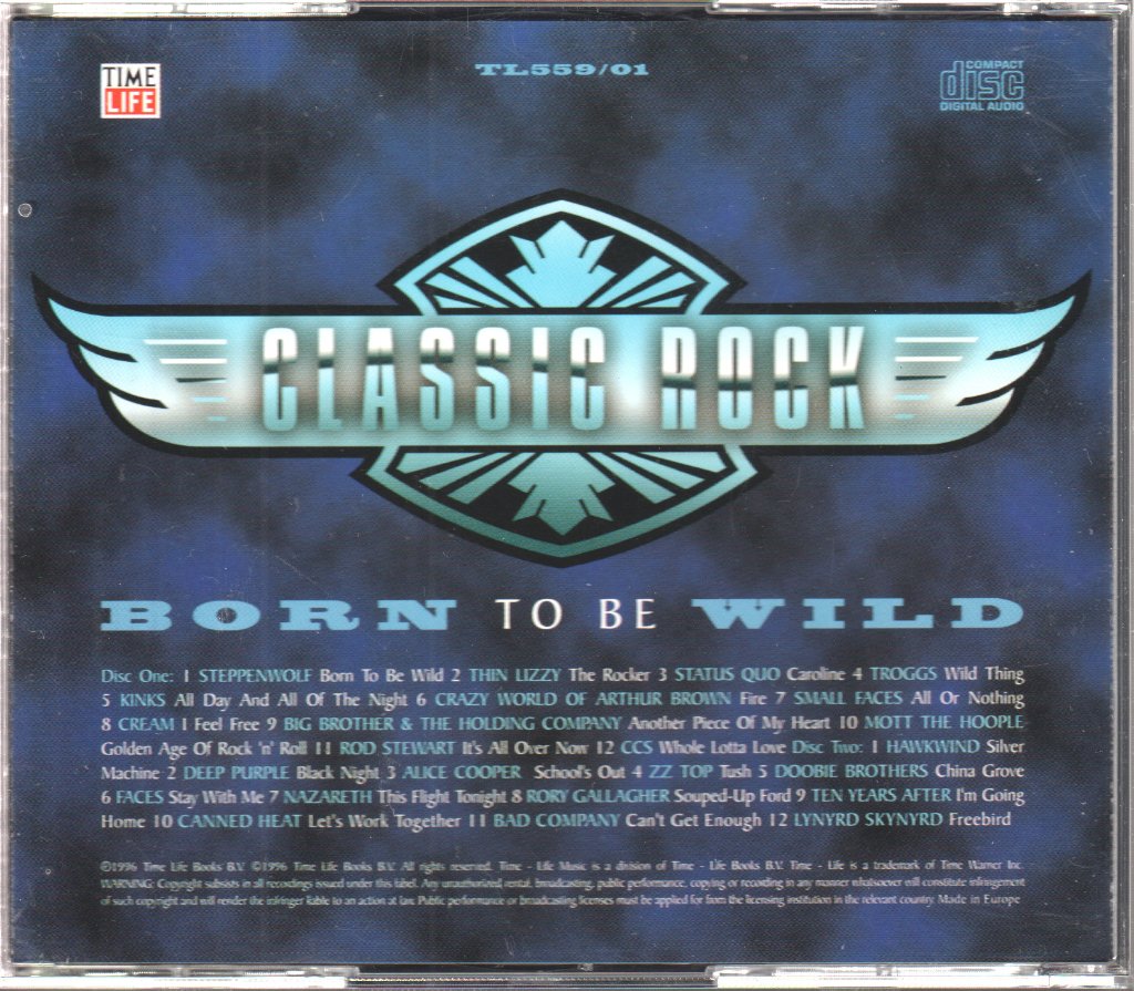 Various Artists - Classic Rock: Born To Be Wild - Double Cd