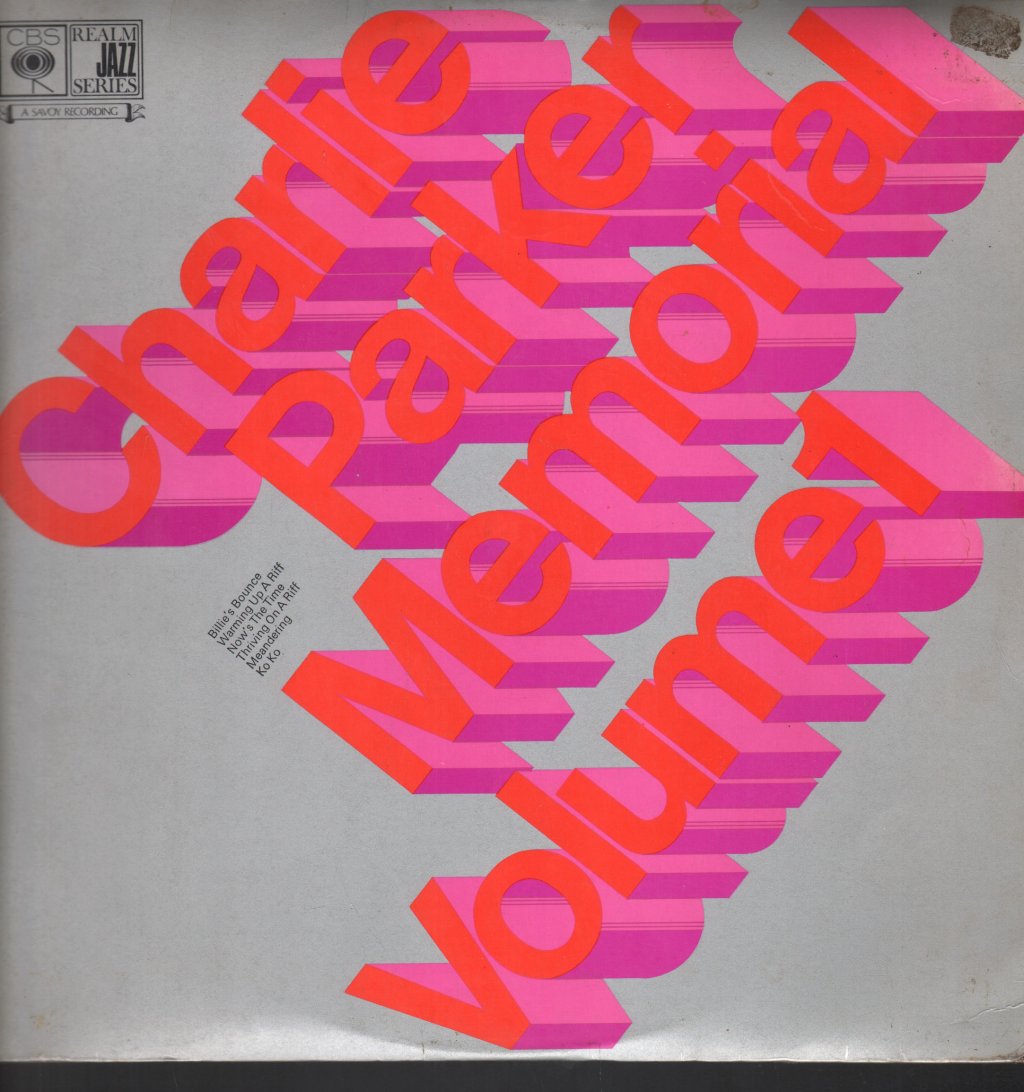 Charlie Parker - Memorial Volume One - Lp
