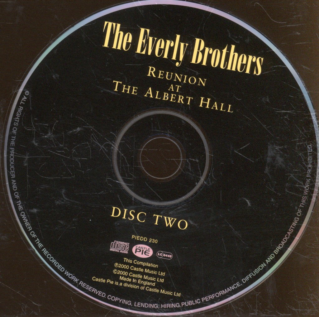 Everly Brothers - Reunion At The Albert Hall - Double Cd