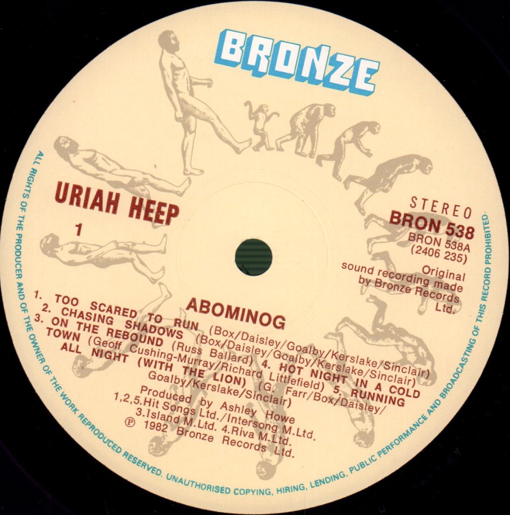 Uriah Heep - Abominog - Lp