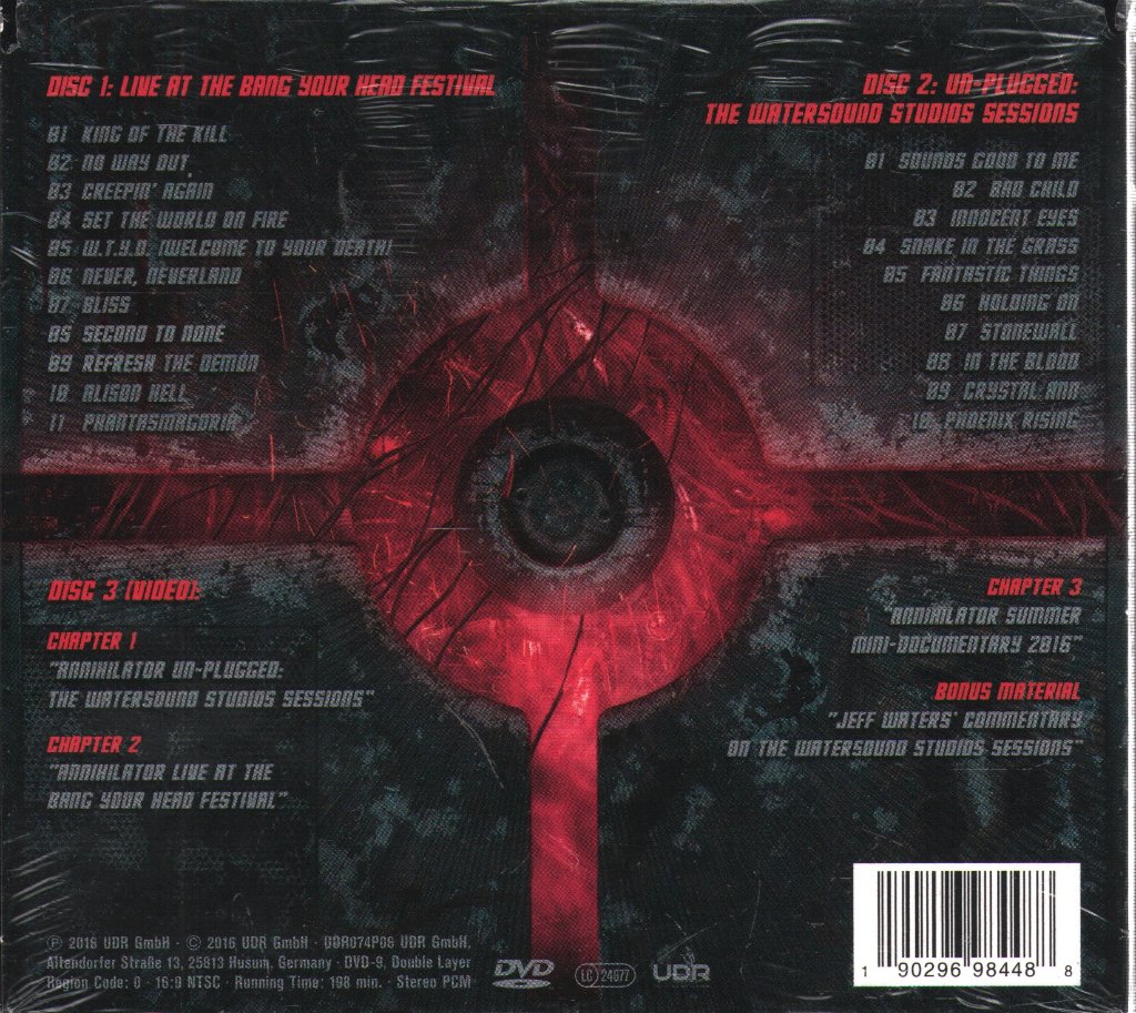 Annihilator - Triple Threat - Cd Set