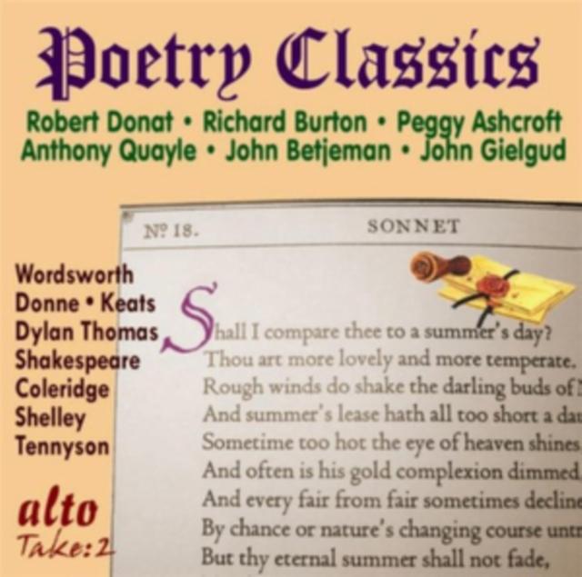 Richard Burton - Poetry Classics - Cd