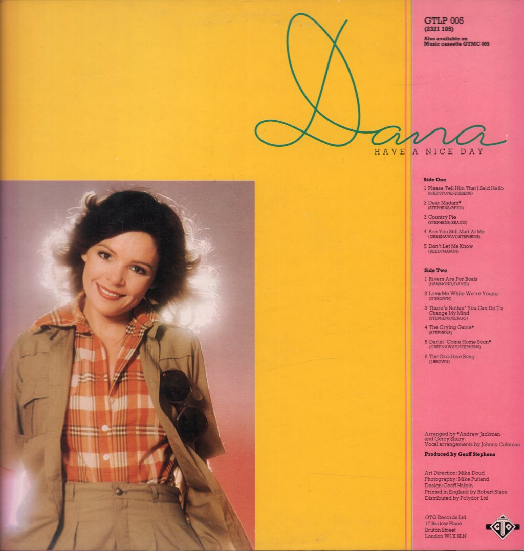 Dana - Have A Nice Day - Lp