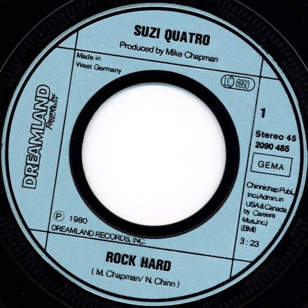 Suzi Quatro - Rock Hard - 7 Inch
