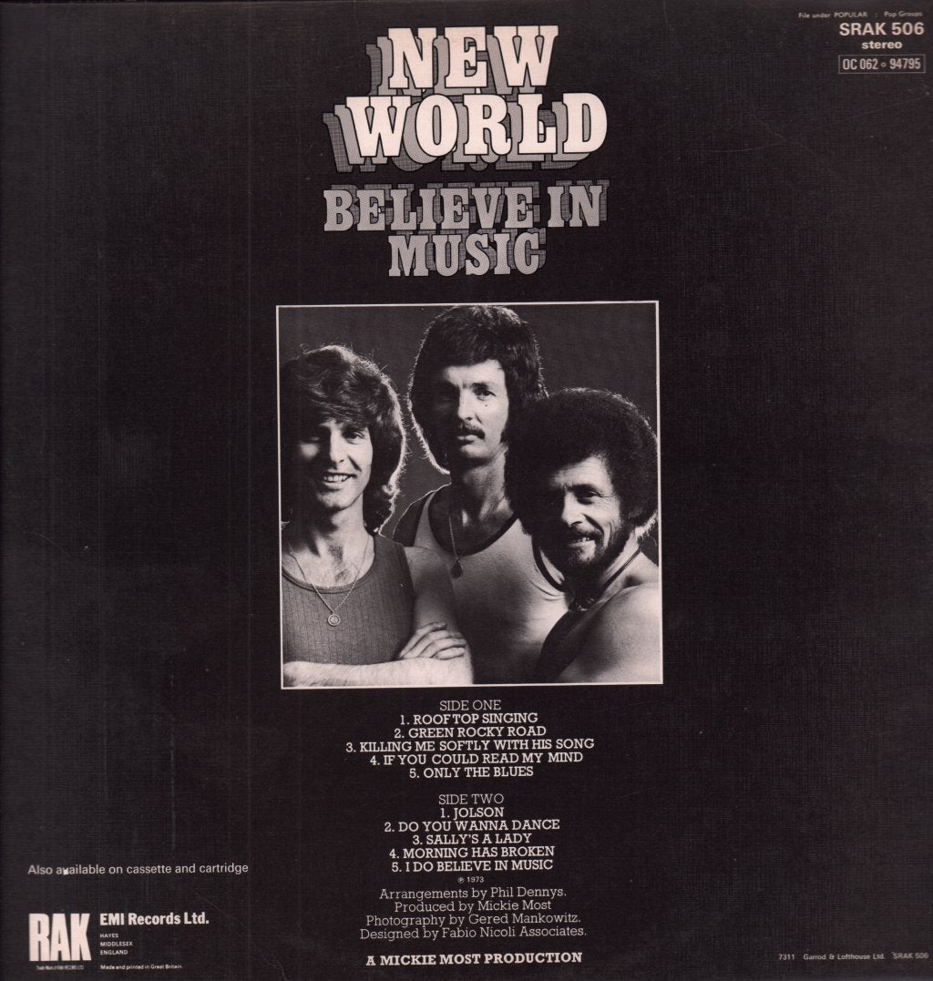 New World - Believe In Music - Lp