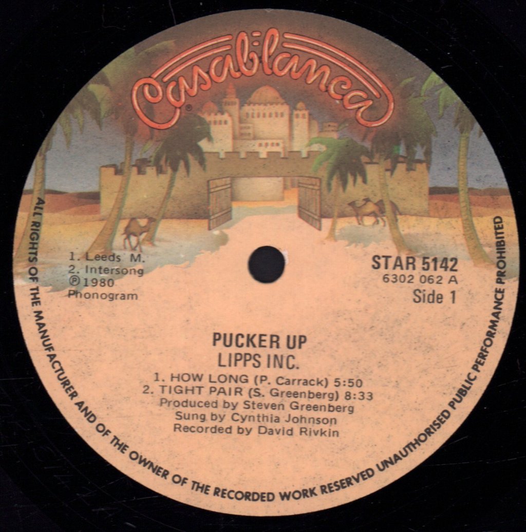 Lipps Inc - Pucker Up - Lp