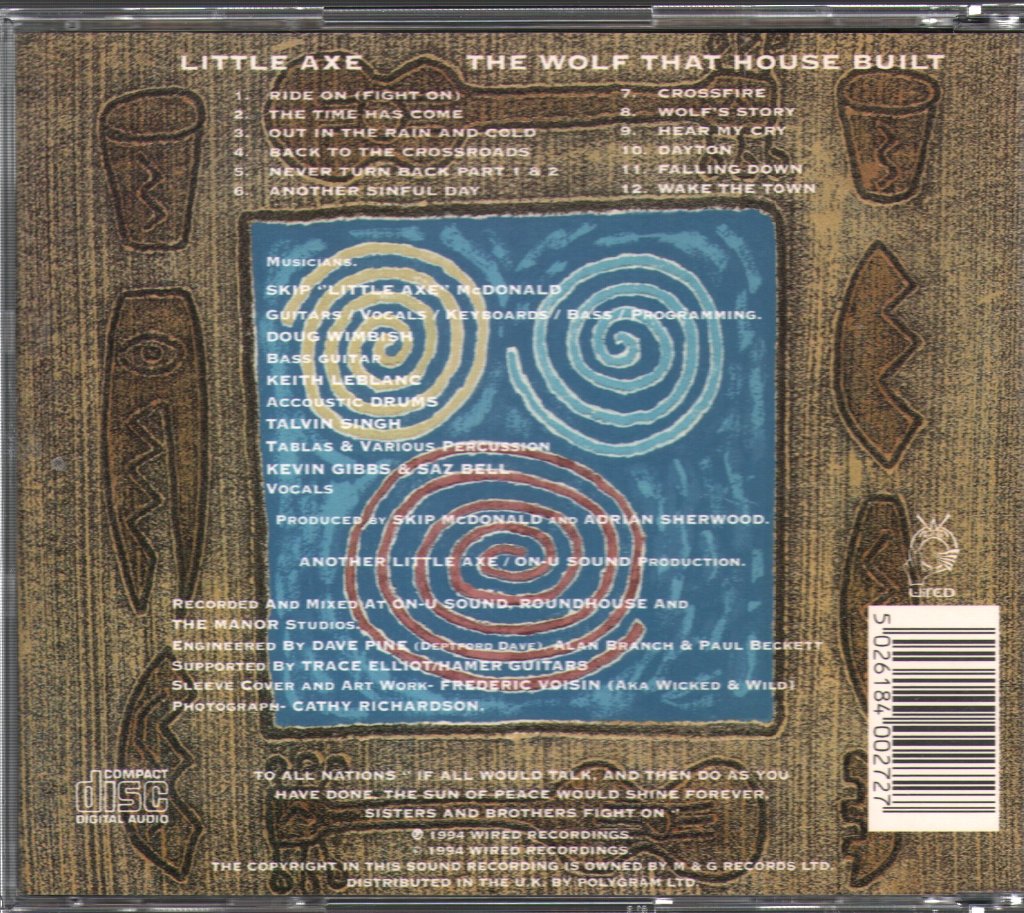 Little Axe - Wolf That House Built - Cd