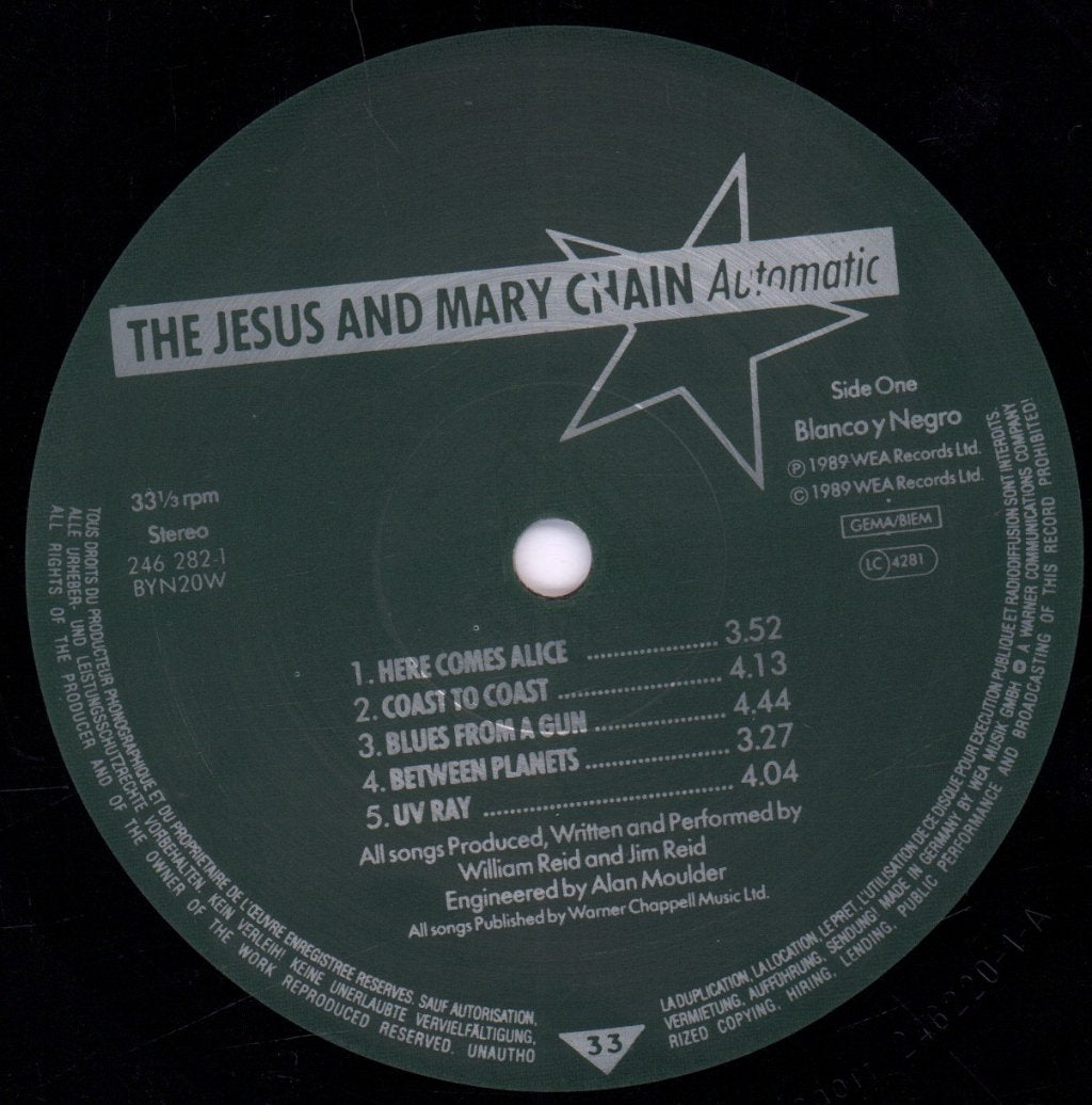Jesus And Mary Chain - Automatic - Lp
