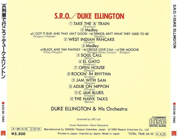 Duke Ellington - S.R.O. - Cd