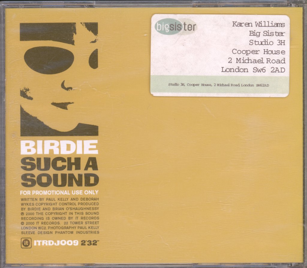 Birdie - Such A Sound - Cd