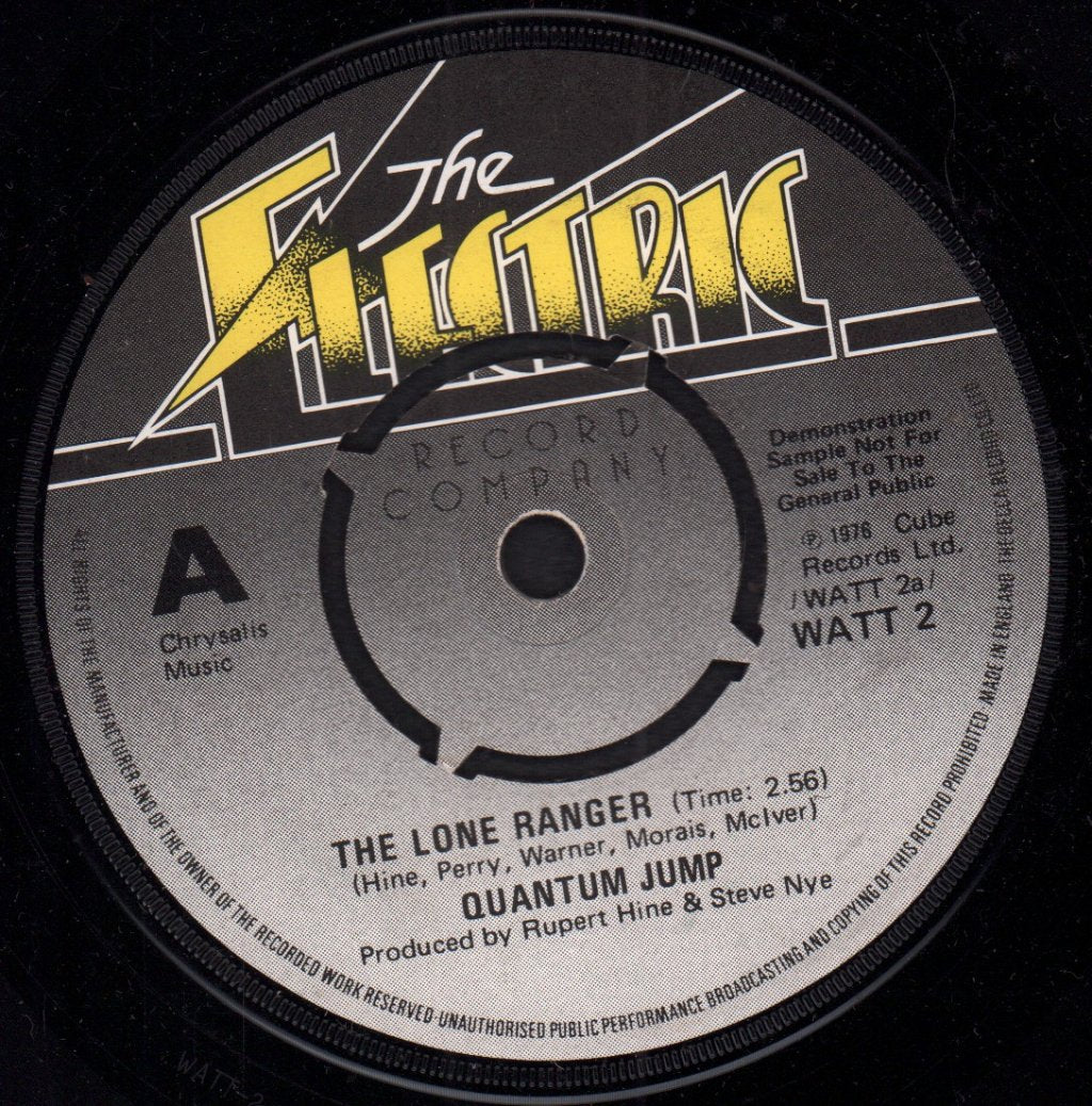Quantum Jump - Lone Ranger - 7 Inch