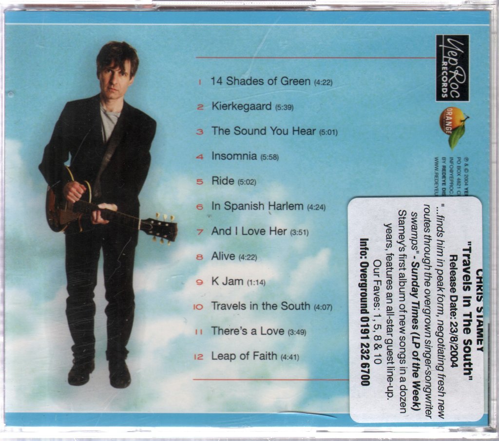 Chris Stamey - Travels In The South - Cd