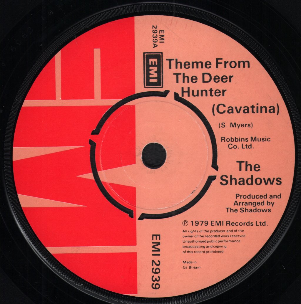 Shadows - Theme From The Deer Hunter - 7 Inch