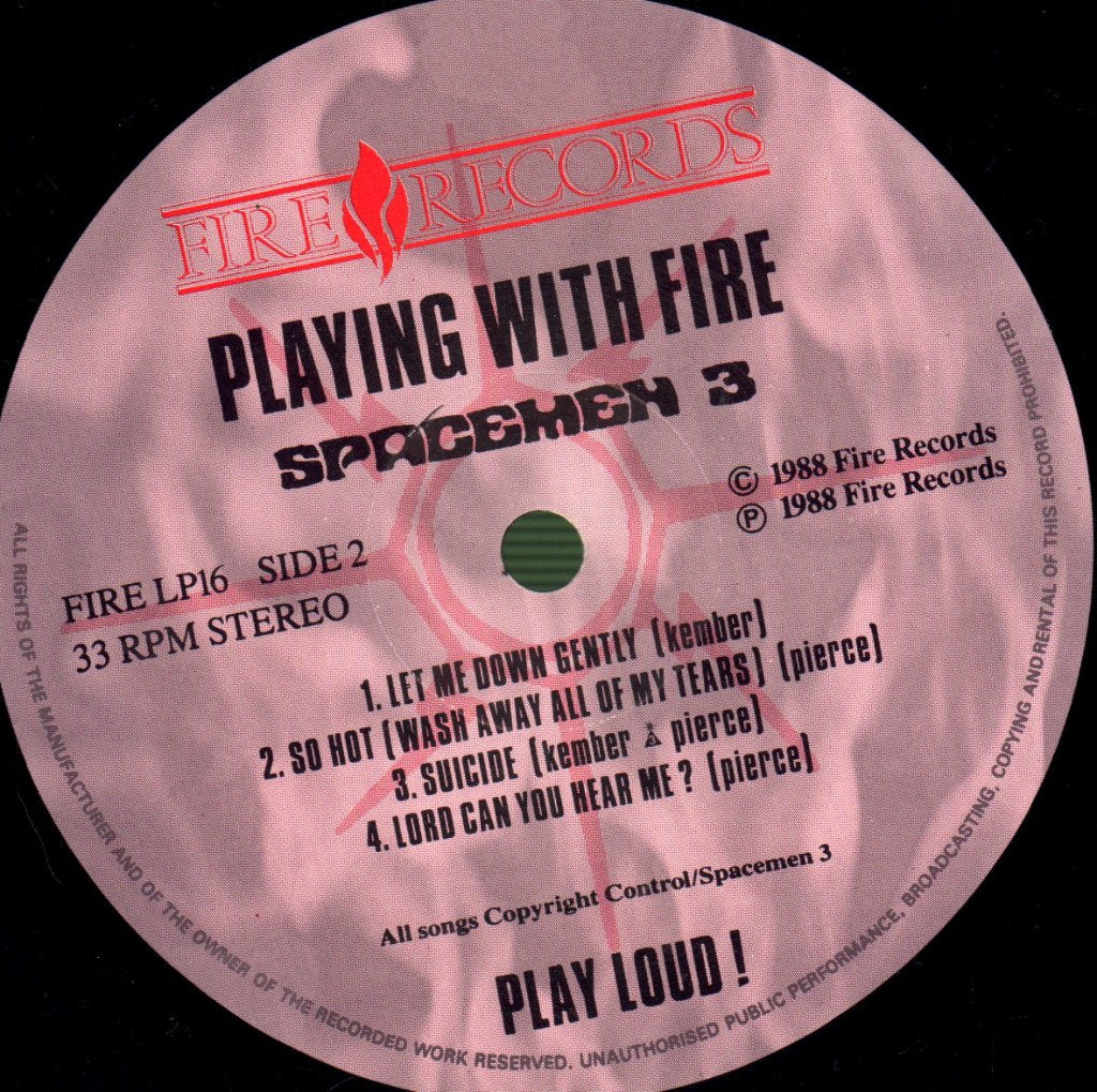 Spacemen 3 - Playing With Fire - Lp
