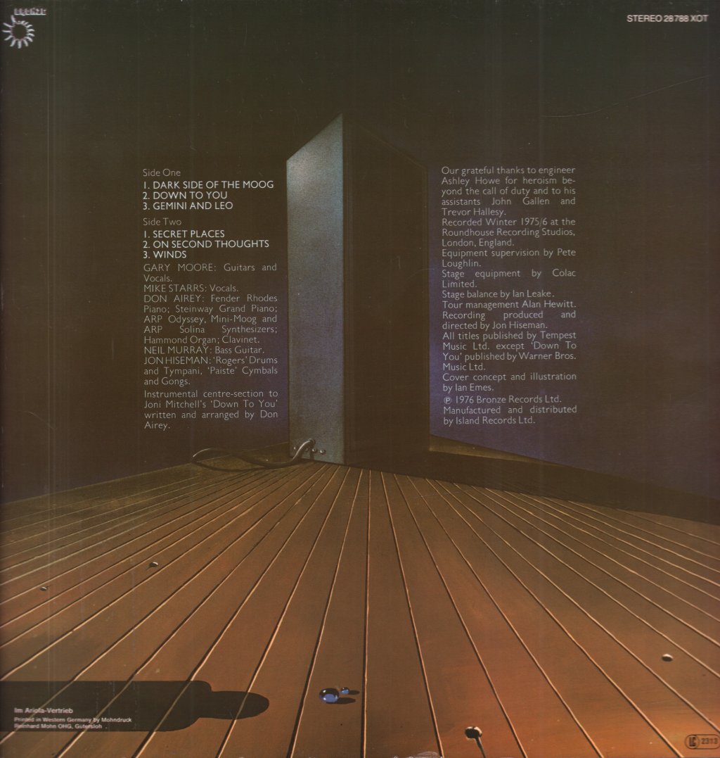 Colosseum II - Strange New Flesh - Lp