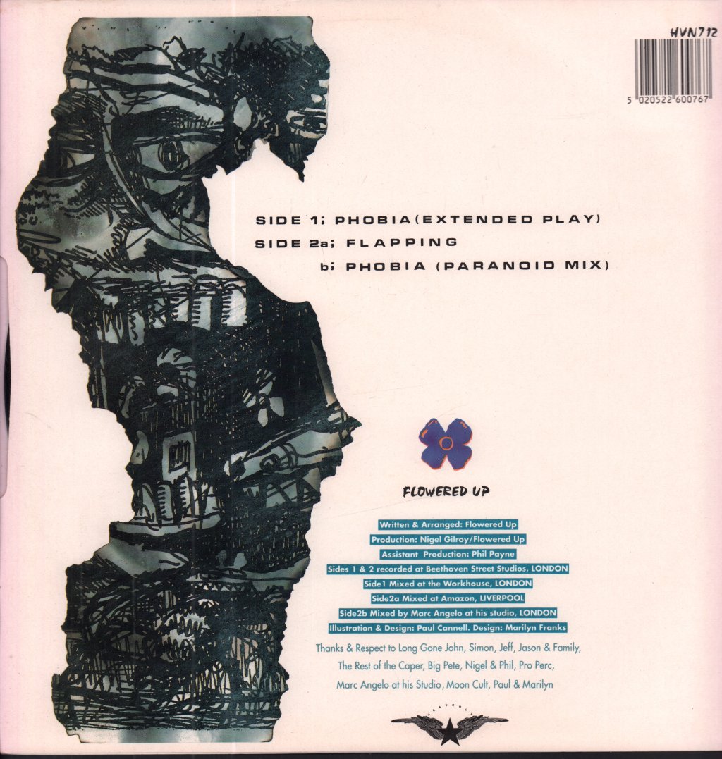Flowered Up - Phobia - 12 Inch
