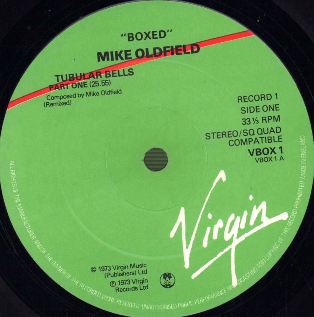 Mike Oldfield - Boxed - Lp Box Set