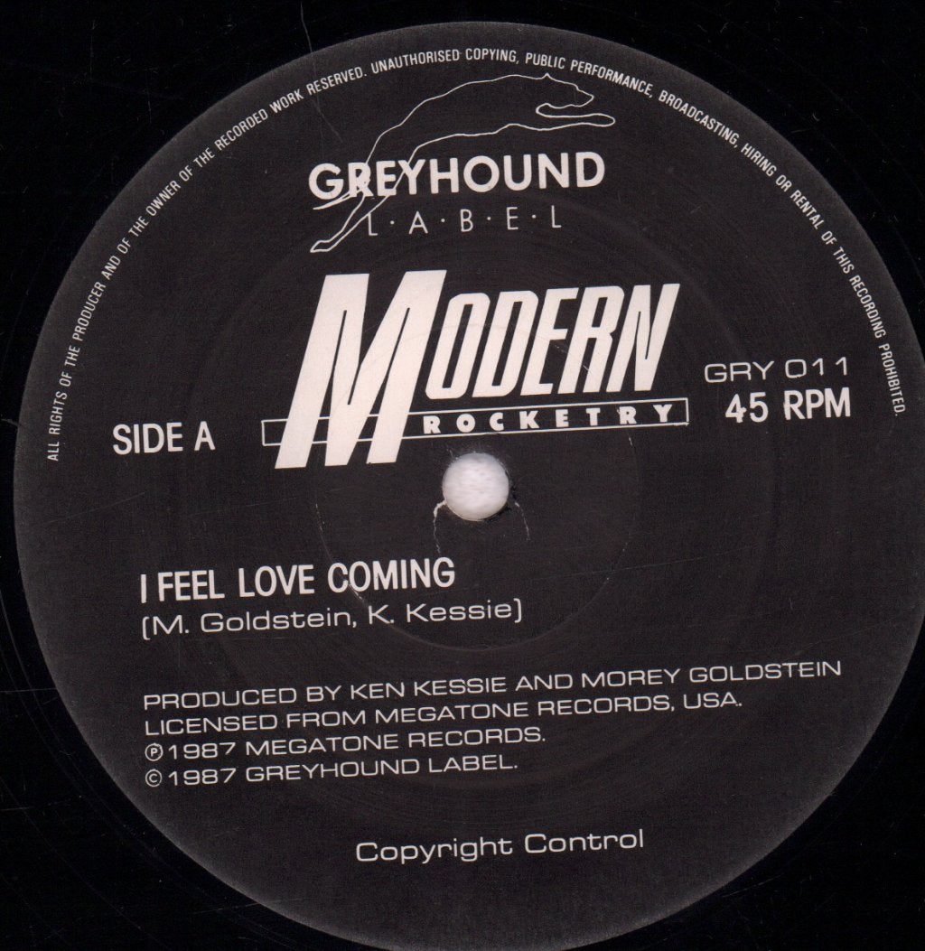 Modern Rocketry - I Feel Love Coming - 12 Inch