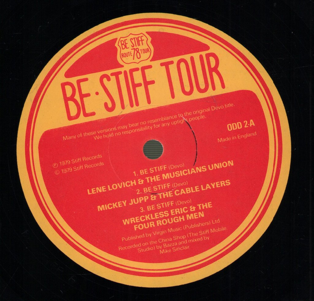 Various Artists - Be Stiff Tour - Lp