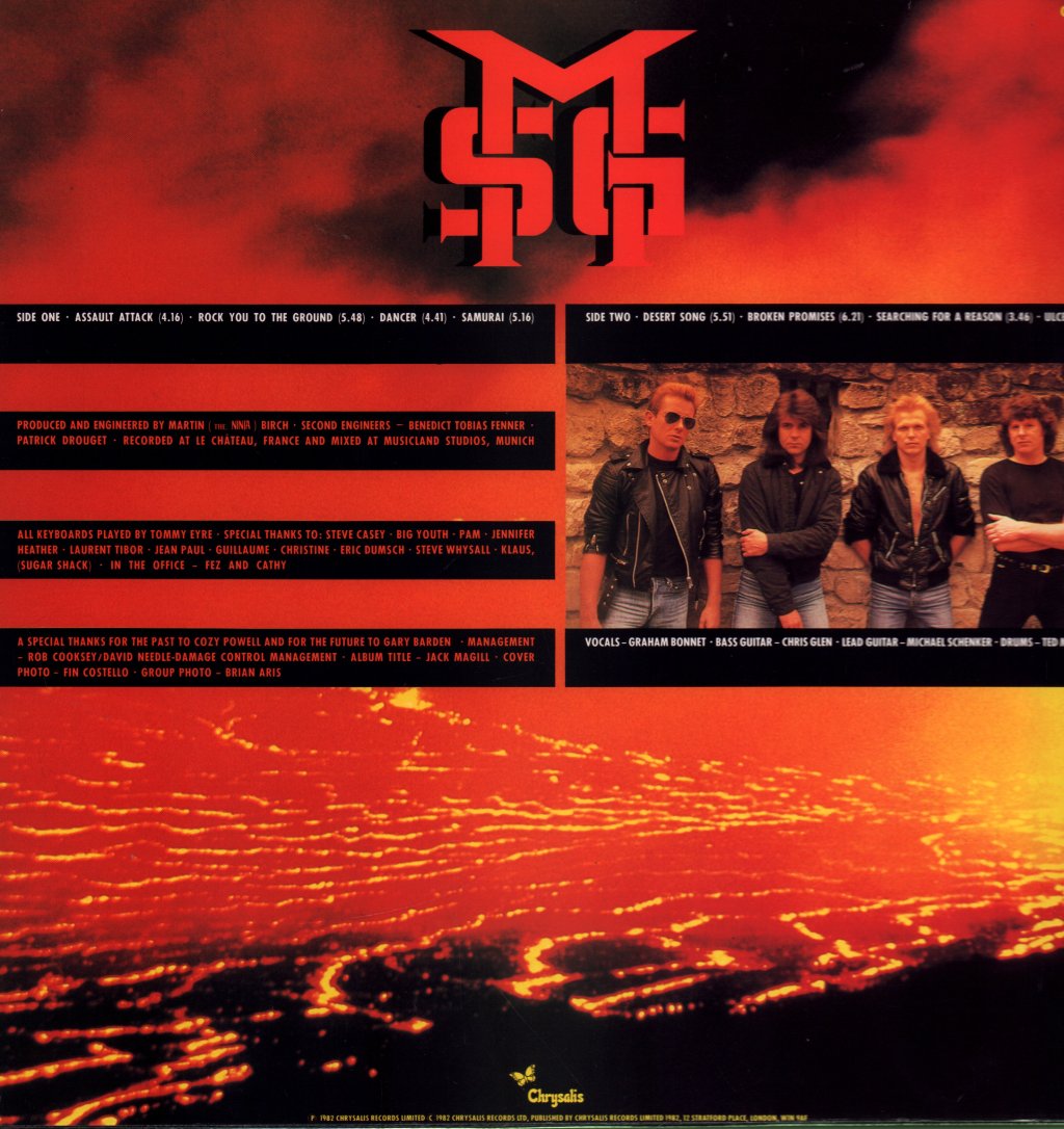 Michael Schenker Group - Assault Attack - Lp