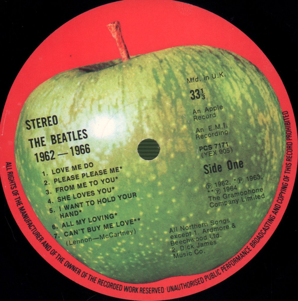 Beatles - 1962-1966 - Double Lp