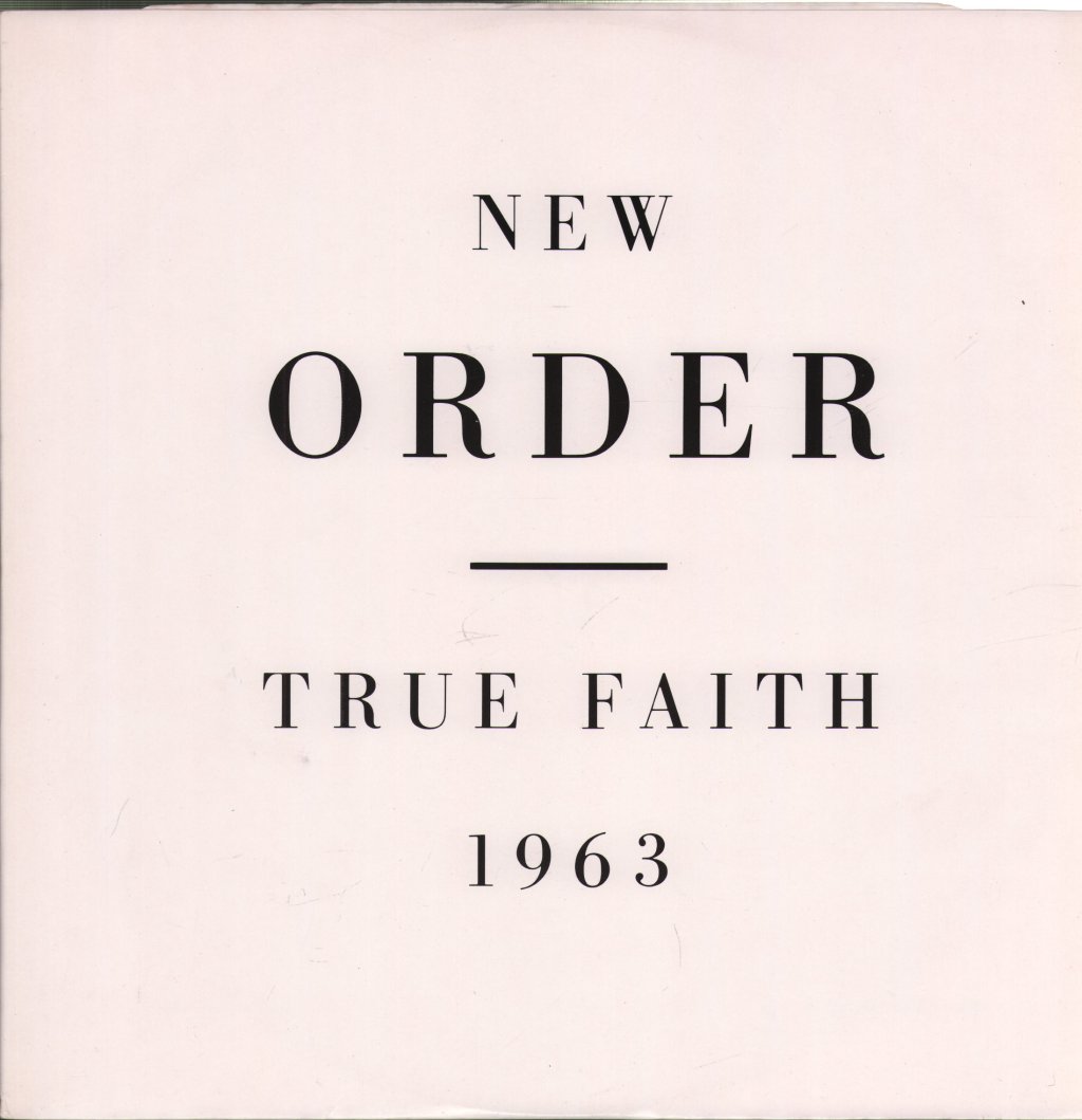 New Order - True Faith / 1963 - 12 Inch
