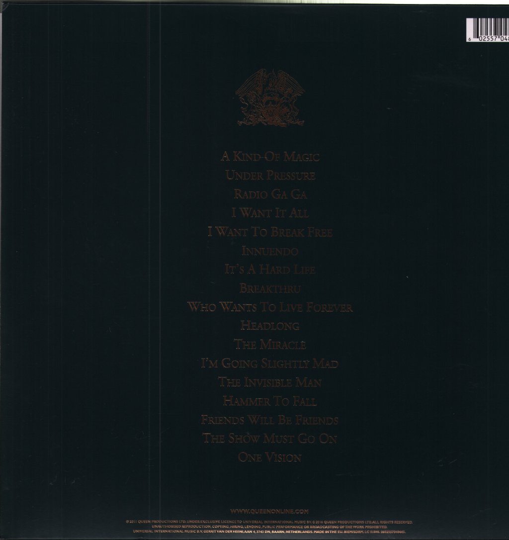 Queen - Greatest Hits II - Double Lp