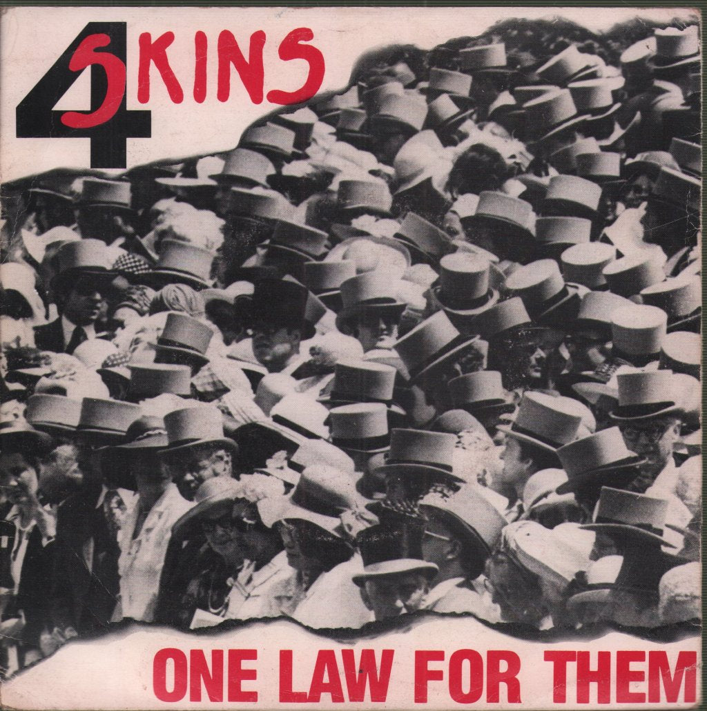 4 Skins - One Law For Them - 7 Inch