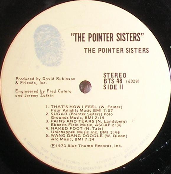 Pointer Sisters - Pointer Sisters - Lp