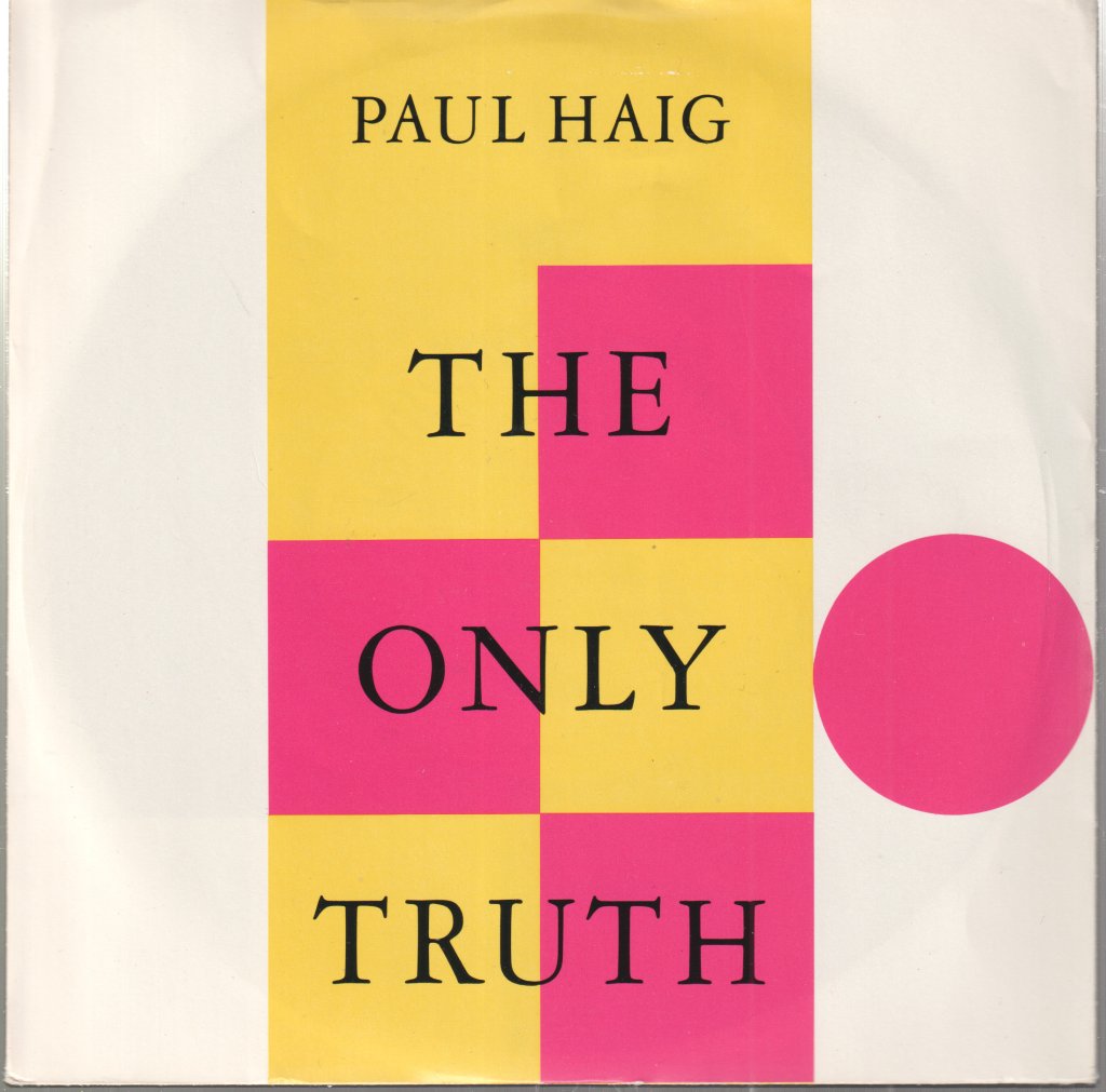 Paul Haig - Only Truth - 7 Inch
