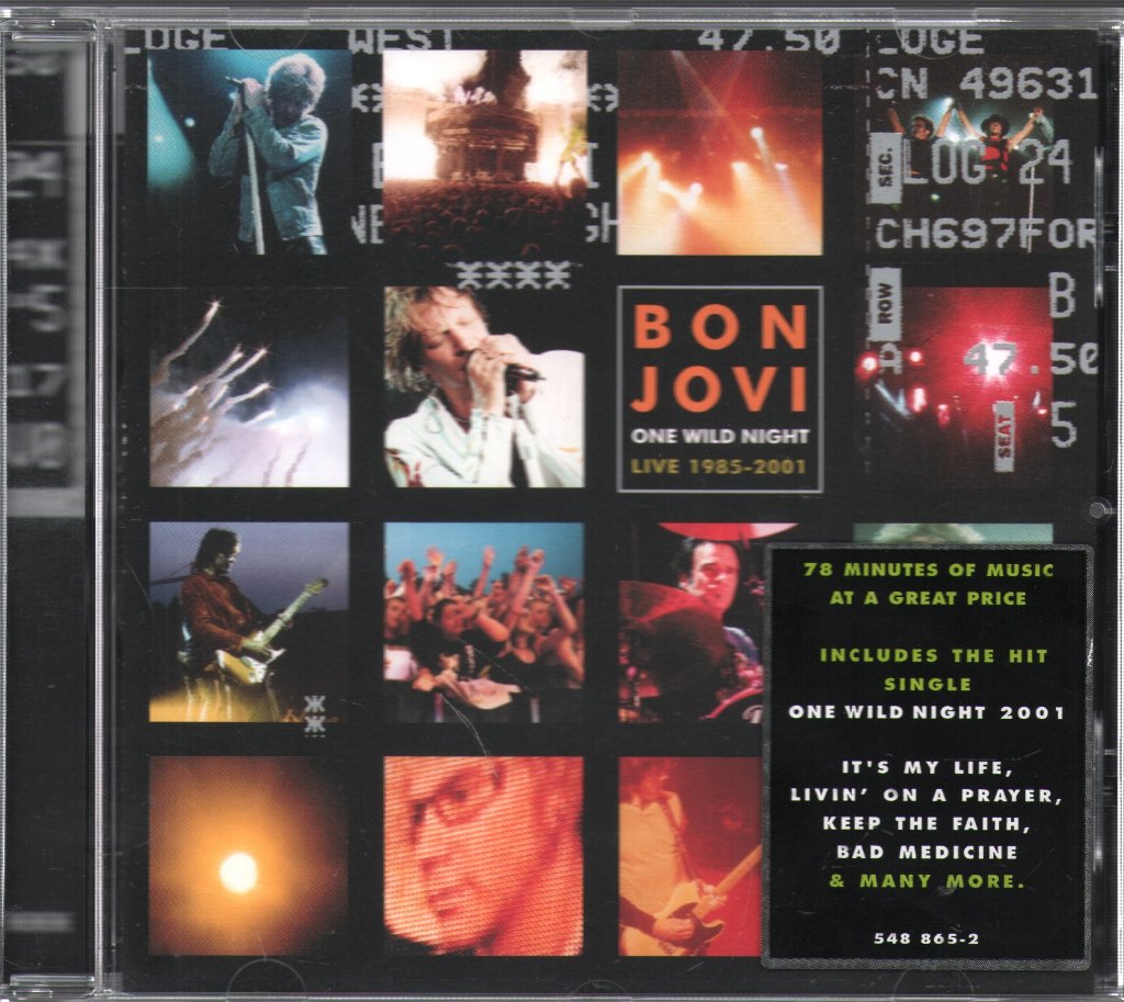 Bon Jovi - One Wild Night: Live 1985-2001 - Cd