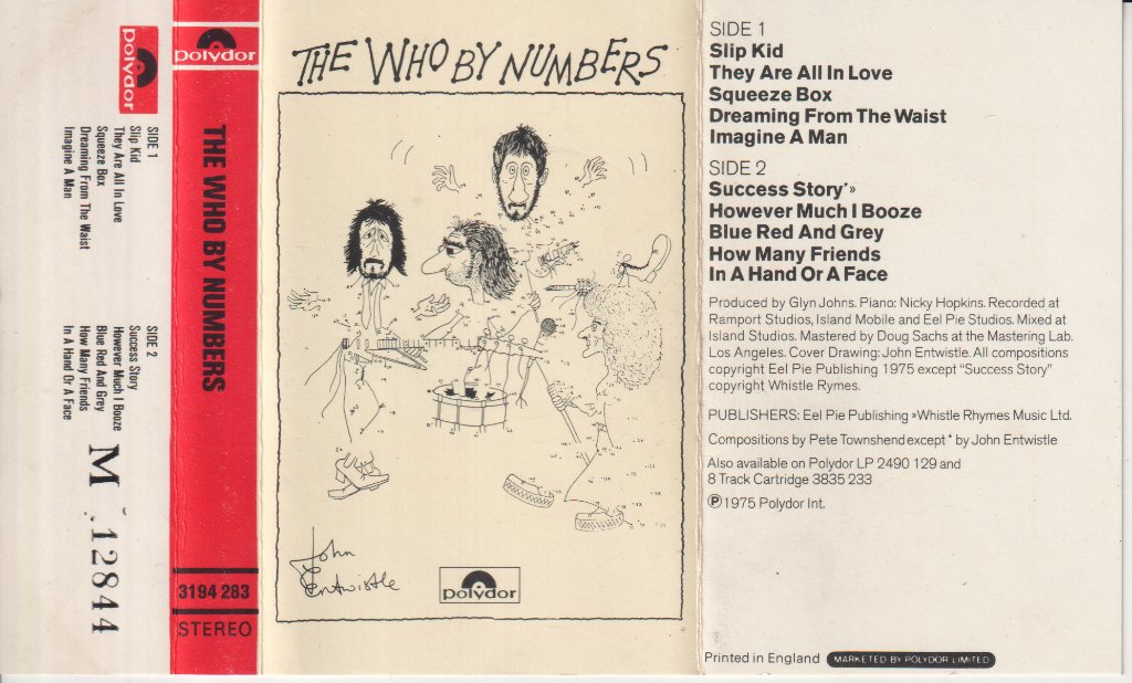 Who - Who By Numbers - Cassette