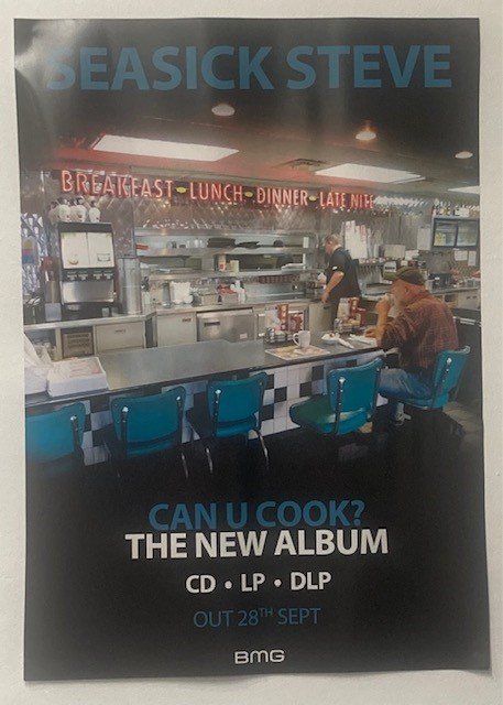 Seasick Steve - Can U Cook? - Poster