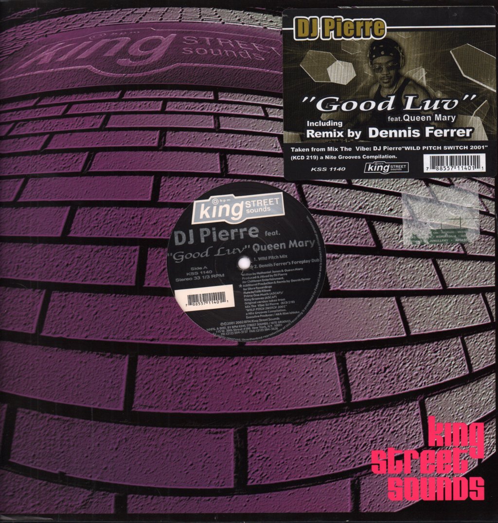 DJ Pierre feat. queen mary - Good Luv - 12 Inch
