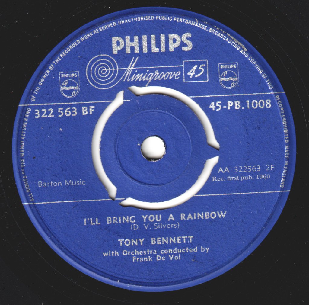 Tony Bennett - Ask Me (I Know) - 7 Inch