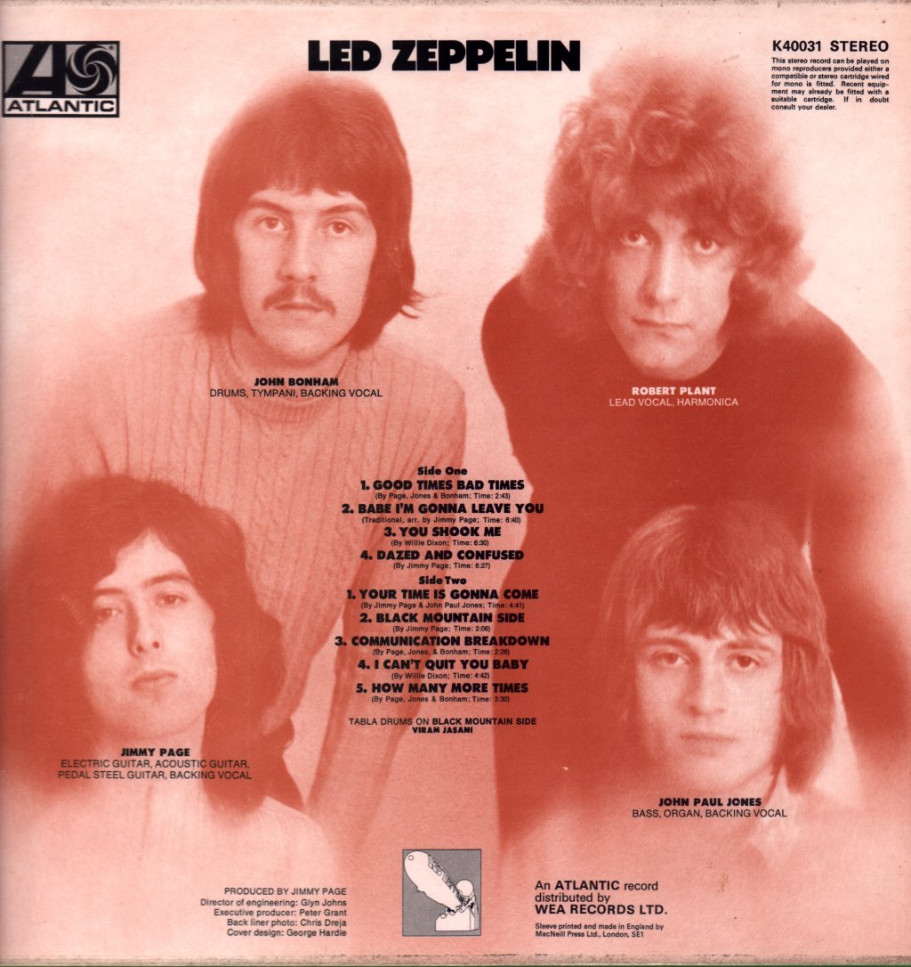 Led Zeppelin - Led Zeppelin - Lp