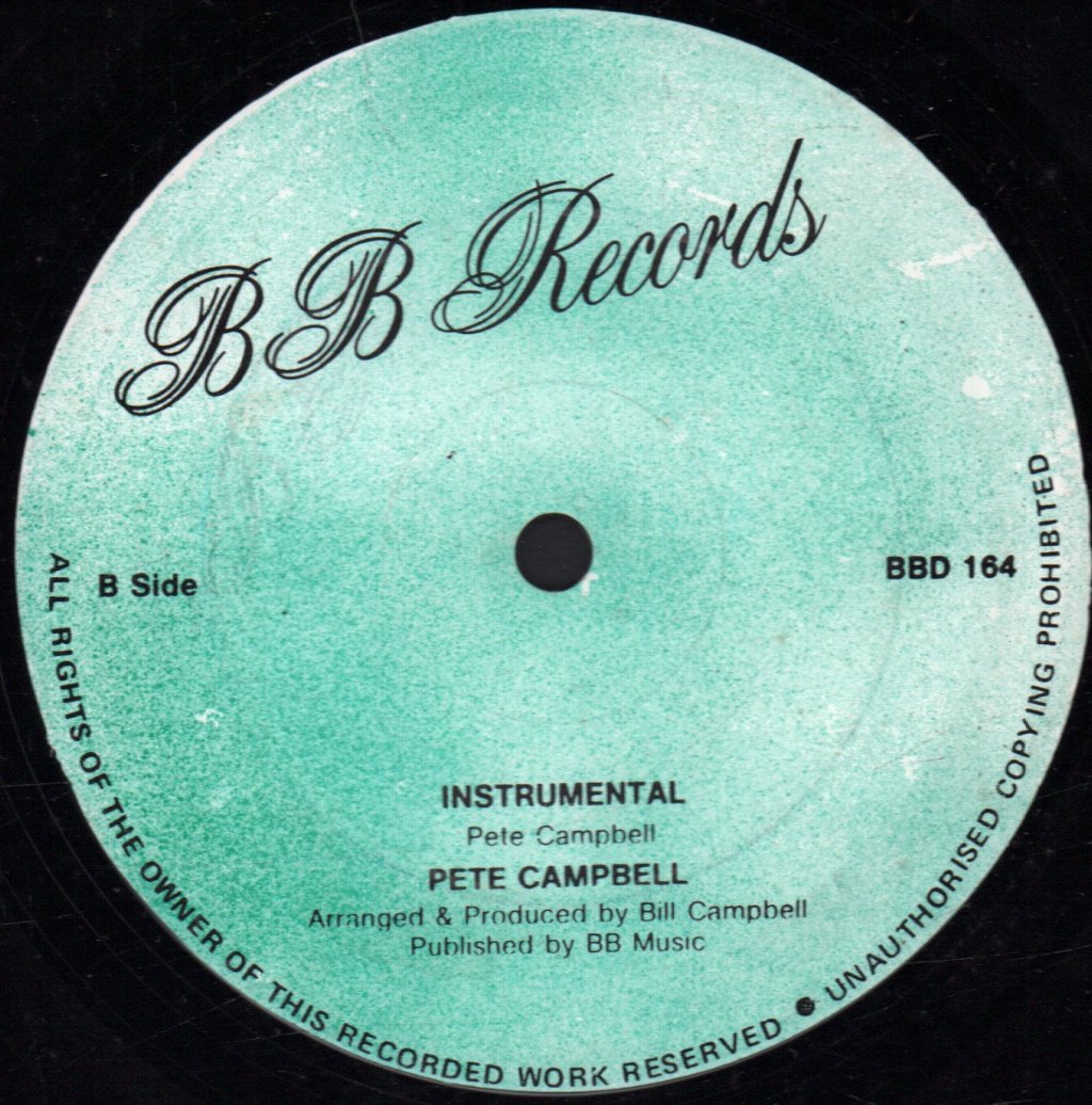 Pete Campbell - Caribbean Soca Show - 12 Inch
