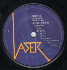 Derek Harriot - Born To Love You - 7 Inch