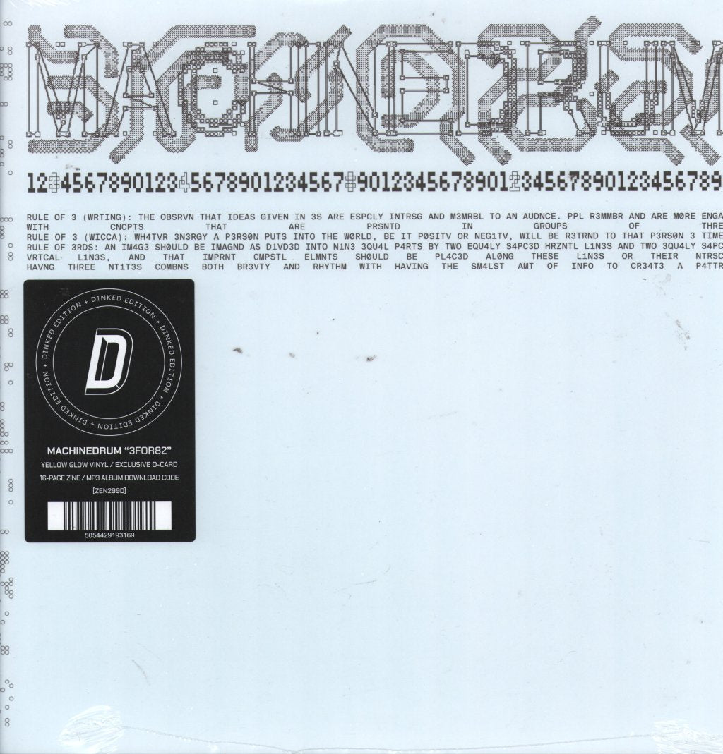 Machinedrum - 3FOR82 (Dinked Edition #285) - Lp