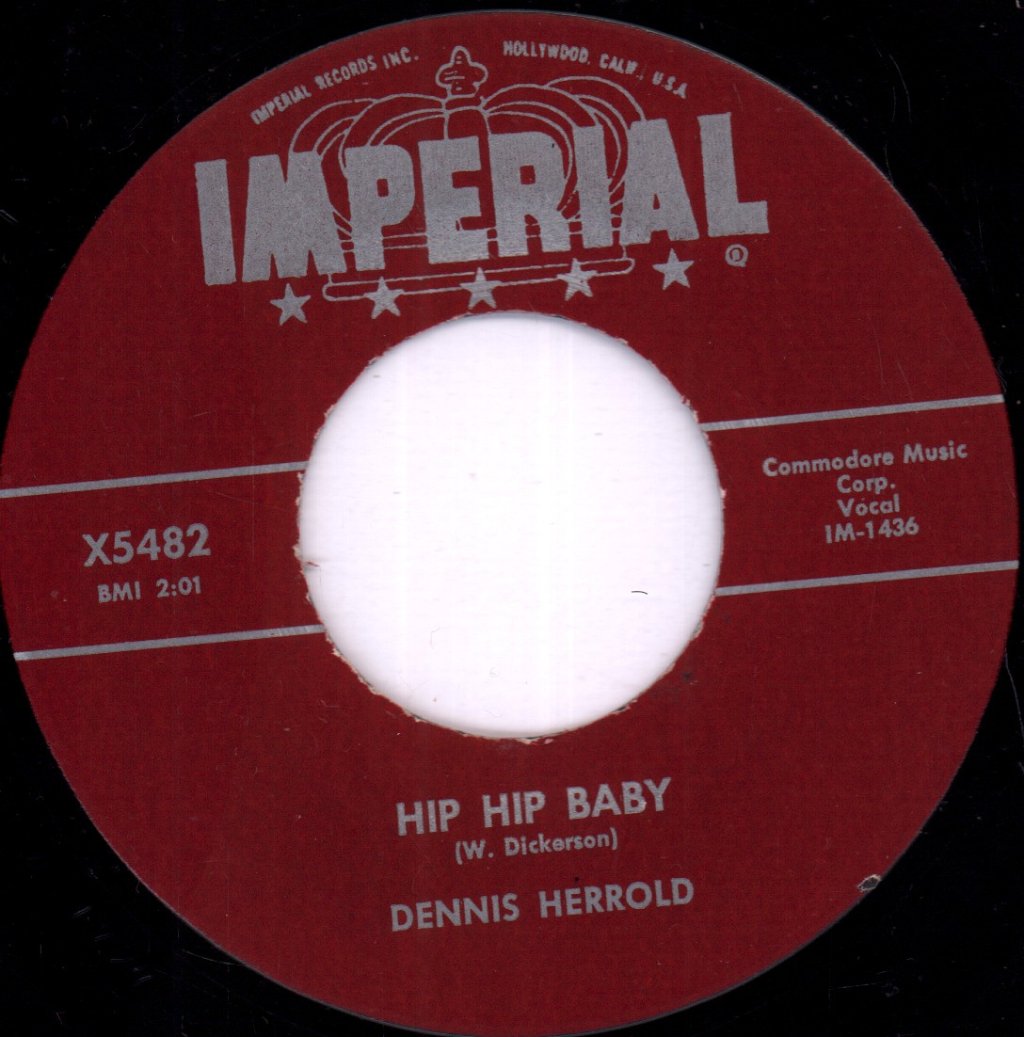 Dennis Herrold - Hip Hip Baby - 7 Inch