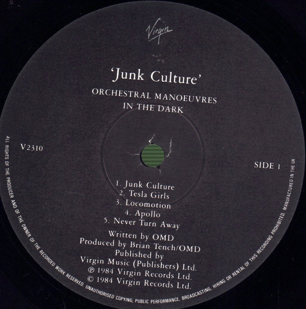 Orchestral Manoeuvres In The Dark - Junk Culture - Lp