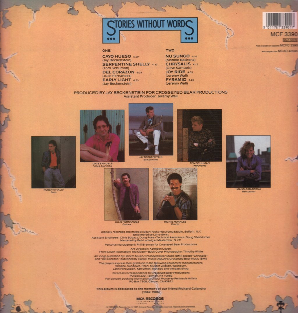 Spyro Gyra - Stories Without Words - Lp