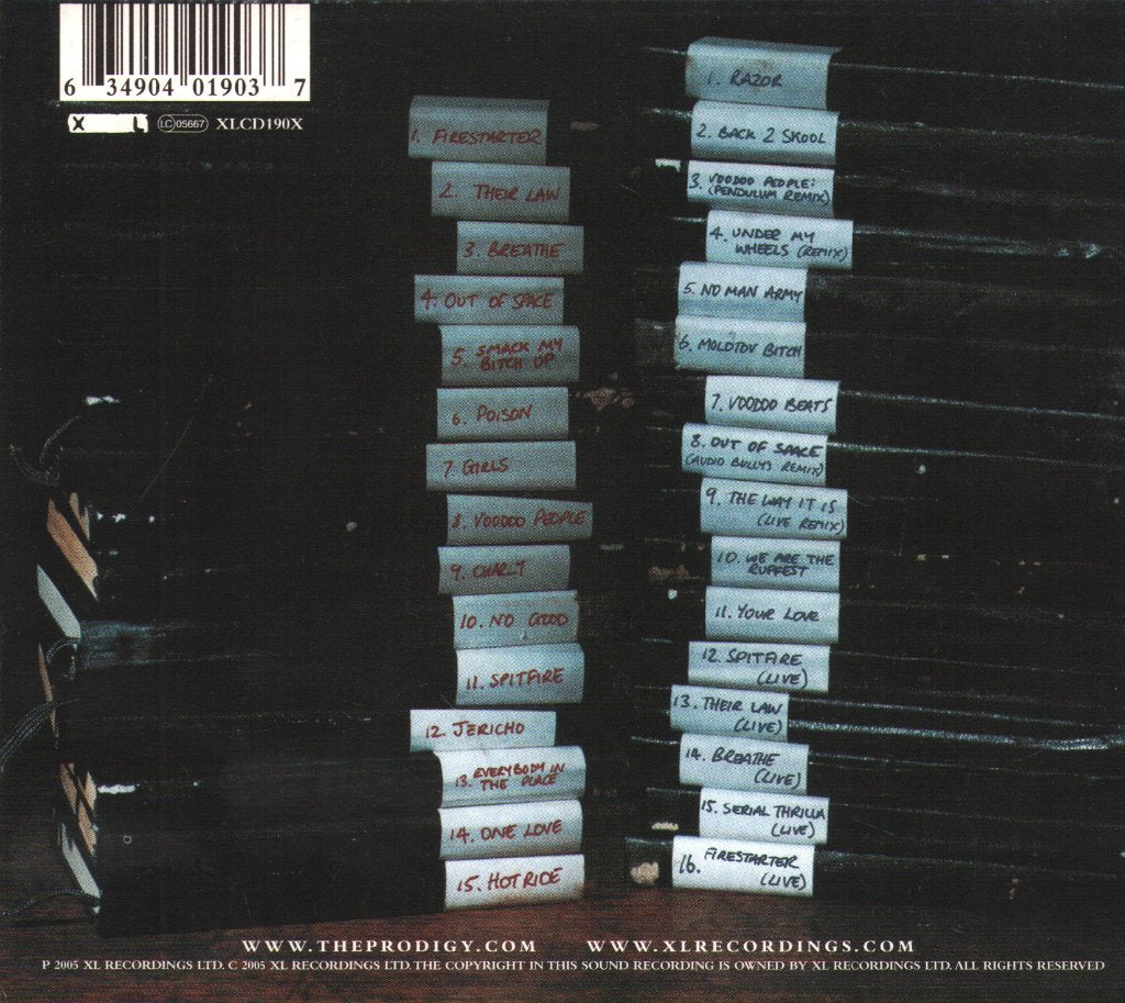 Prodigy - Their Law - The Singles 1990-2005 - Cd Set