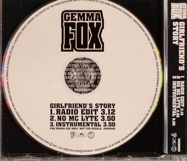 Gemma Fox - Girlfriend's Story - Cd
