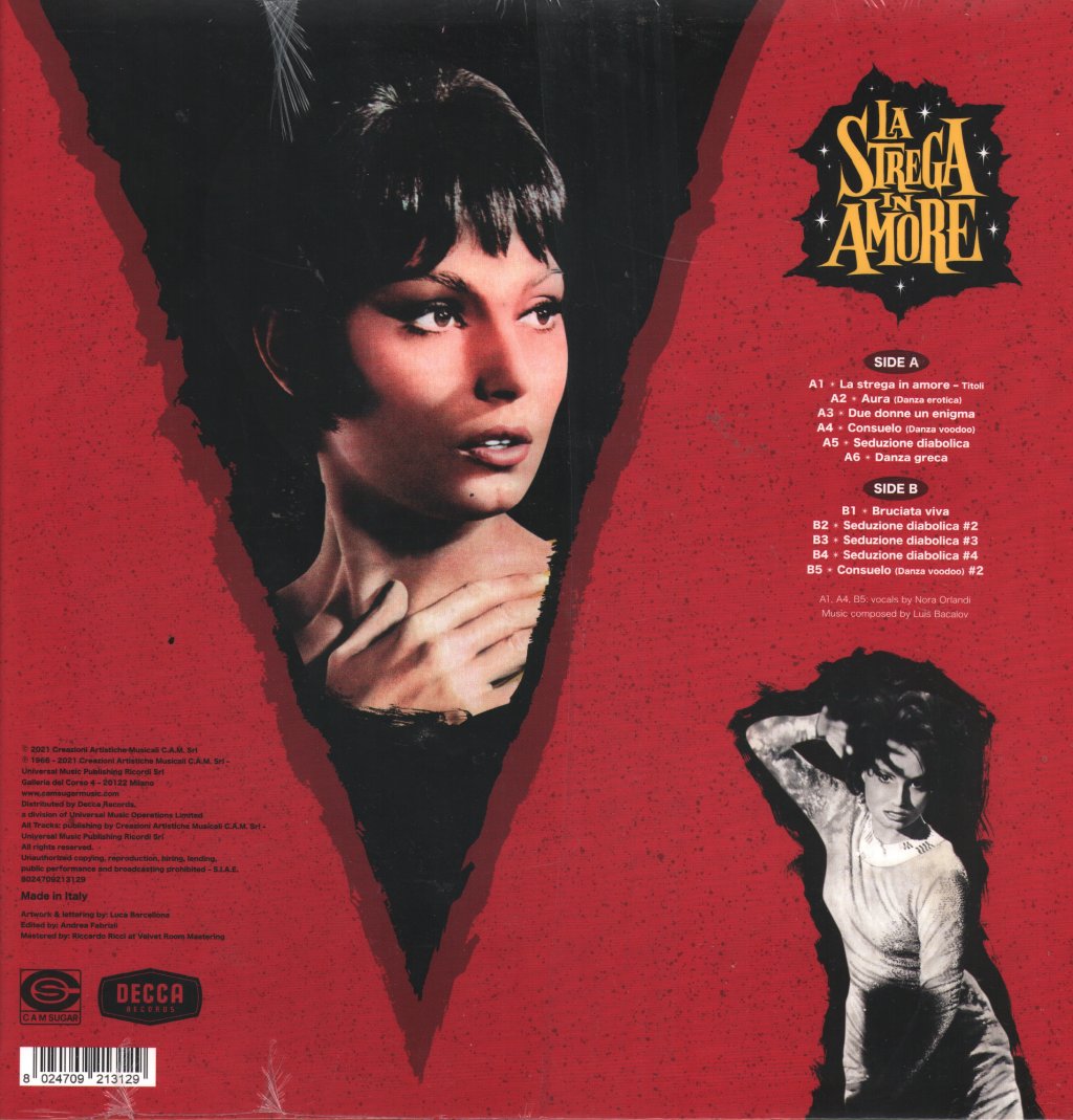 Luis Bacalov - La Strega In Amore - Lp