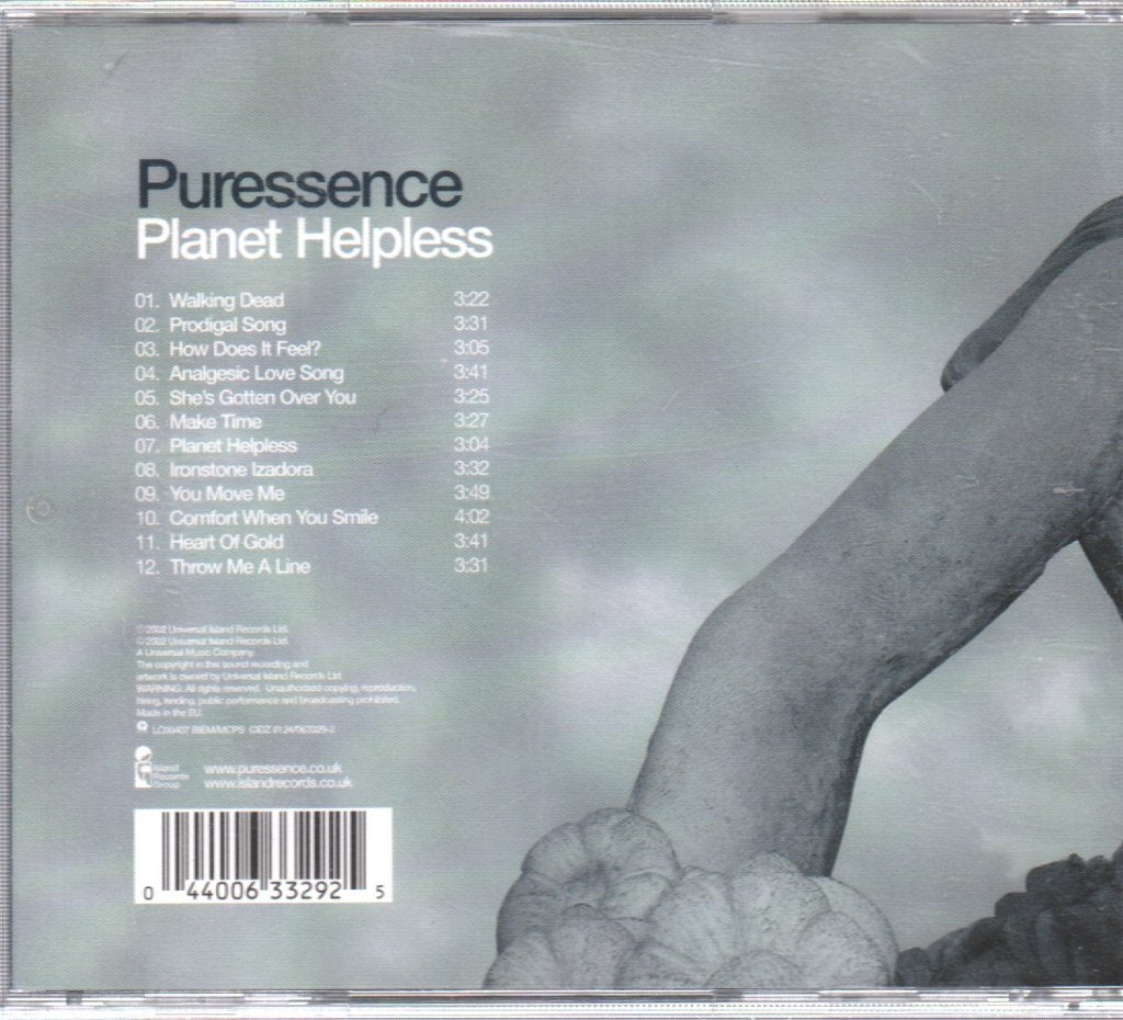 Puressence - Planet Helpless - Cd