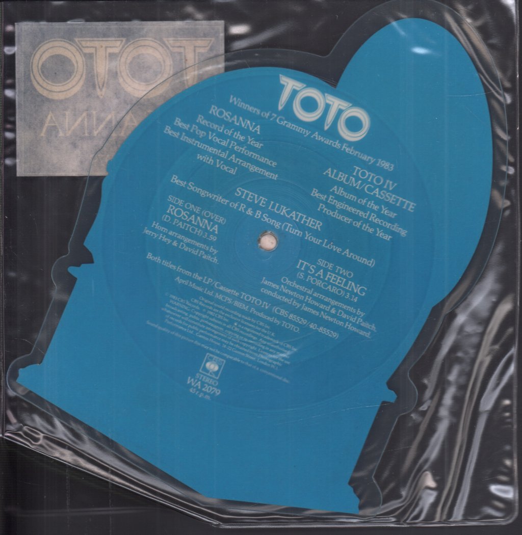 Toto - Rosanna - 7 Inch