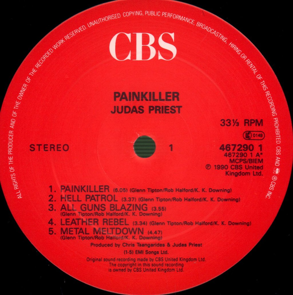 Judas Priest - Painkiller - Lp