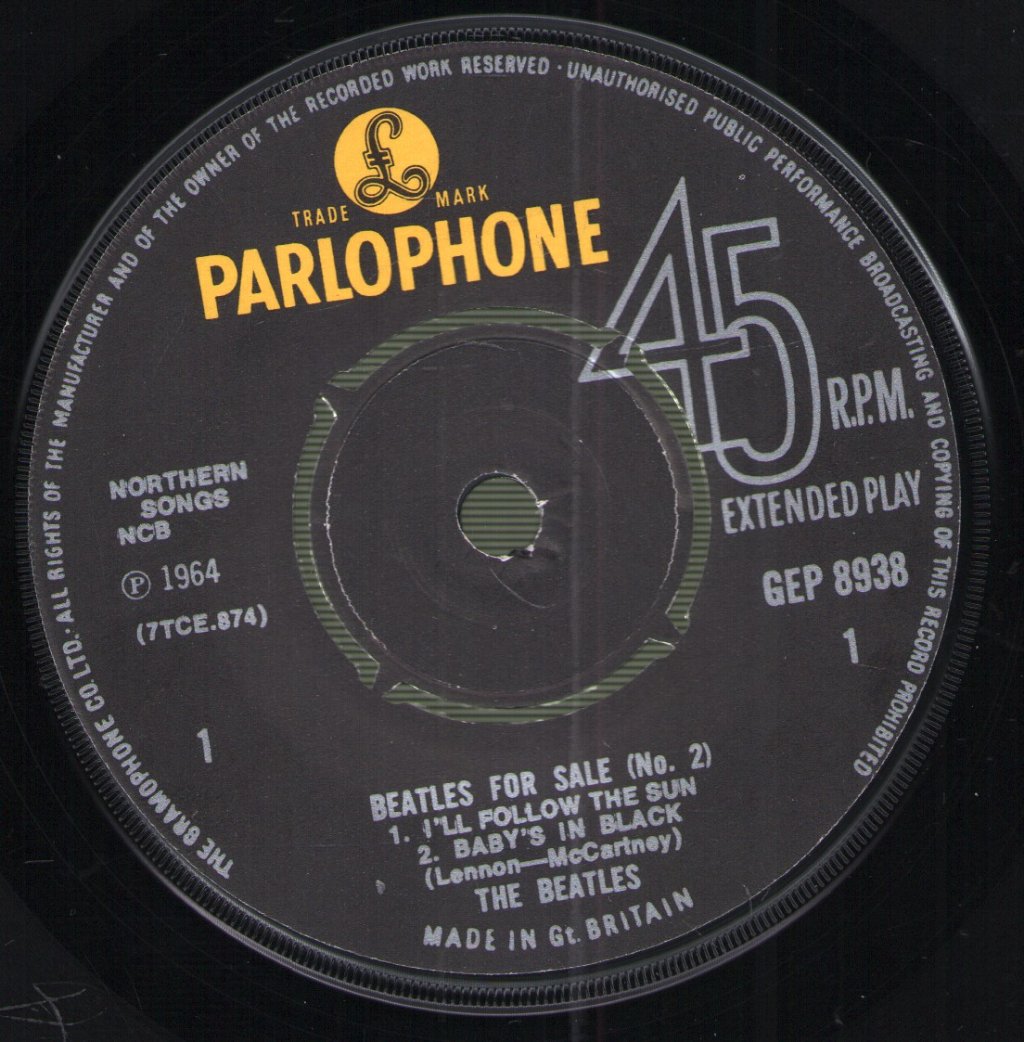 Beatles - Beatles For Sale (No. 2) - 7 Inch