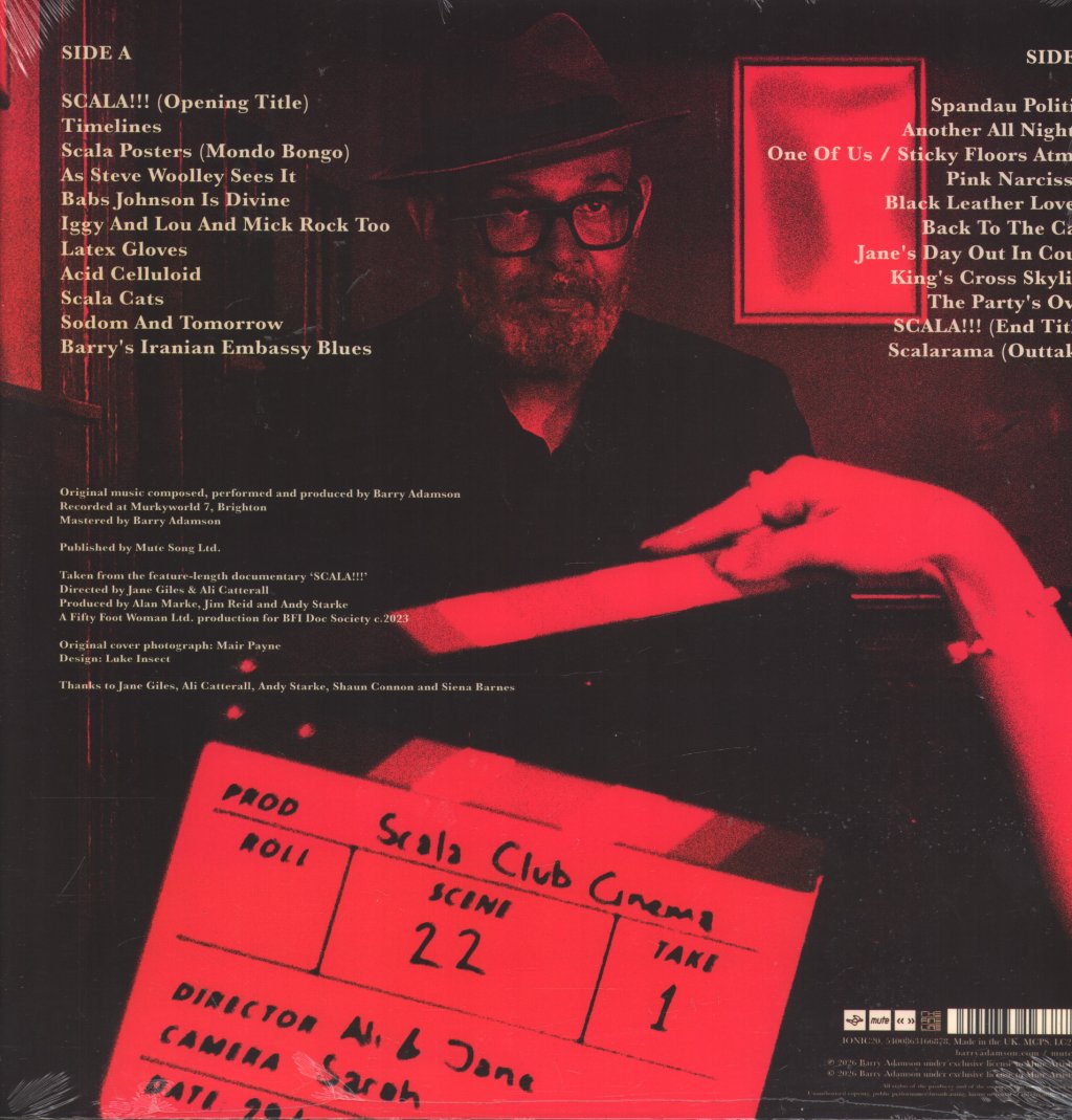 Barry Adamson - Scala!!! (Original Music By Barry Adamson) - Lp